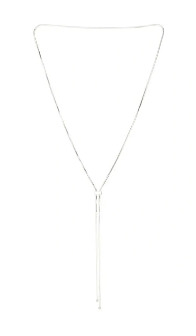 Loren Stewart Bolo Pendant Necklace In Silver