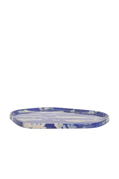 Loren Stewart Cote Dazure Tray In Blue