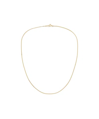 Loren Stewart Demi Herringbone Gold Necklace In Purple