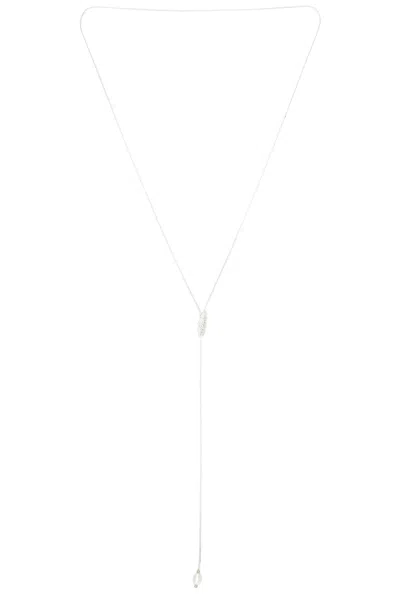 Loren Stewart Driftline Bolo Necklace In Metallic