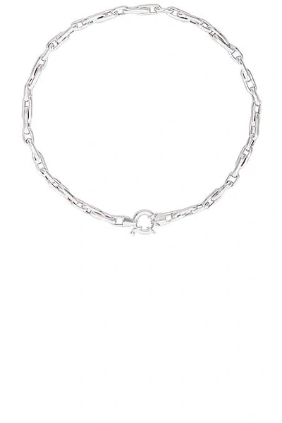 Loren Stewart Forza Chain Necklace In Sterling Silver