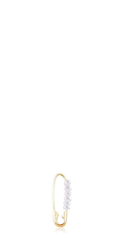 Loren Stewart Mini Friendship Safety Pin Earring