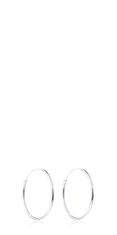 Loren Stewart Riley Hoops In Metallic