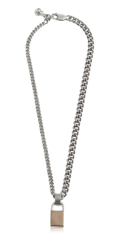 Loren Stewart Rolled Gold Id Tag Necklace