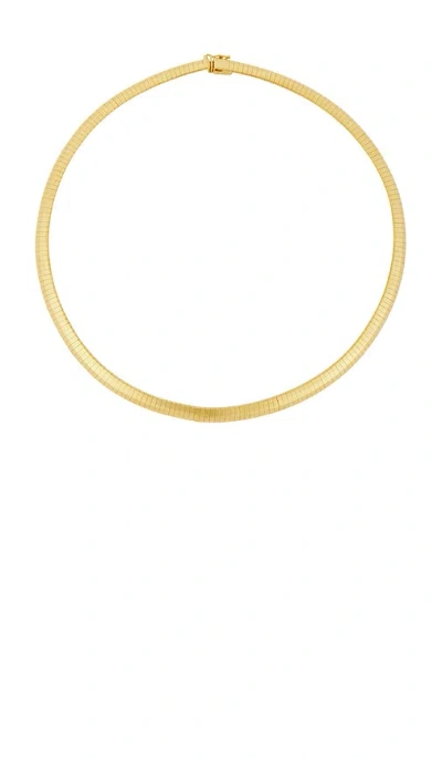 Loren Stewart Herringbone Xl Gold Vermeil Necklace