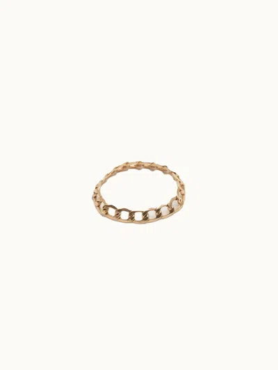 Loren Stewart Women's Havana Chain Ring In Gold