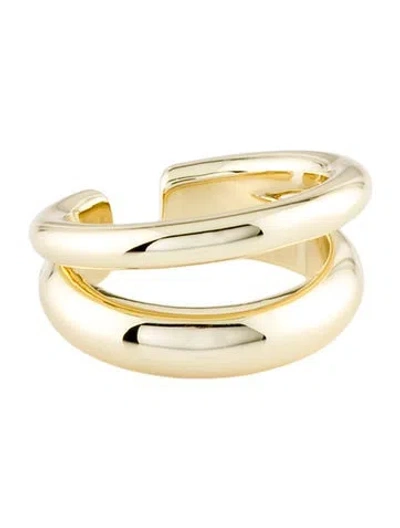 Pre-owned Loren Stewart X Curateur Deux Open Band Ring In Multi
