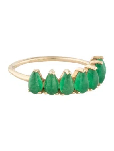 Pre-owned Loren Stewart X Fong Min Liao Studio 14k Dyed Quartz Cocktail Ring In Multicolor