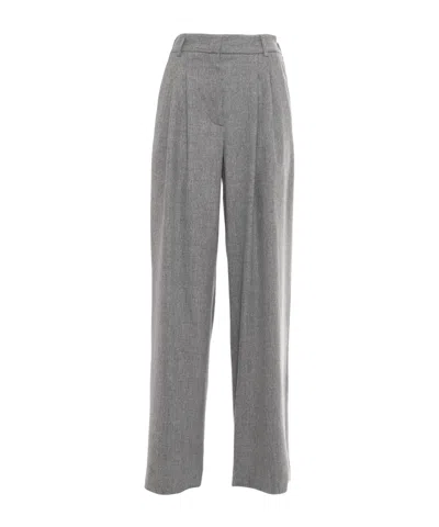 LORENA ANTONIAZZI BELT-LOOP CASUAL PANTS