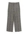Lorena Antoniazzi Checkered Trousers In Gray