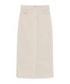 LORENA ANTONIAZZI BELT-LOOP SKIRT