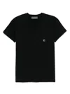Lorena Antoniazzi Star-appliqué T-shirt In Black
