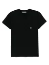 Lorena Antoniazzi Star-appliqué T-shirt In Black