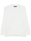 Lorena Antoniazzi Cable-knit Sweater In Neutrals