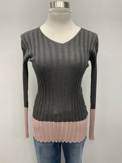 Lorena Antoniazzi Cashmere Sweater In Grey