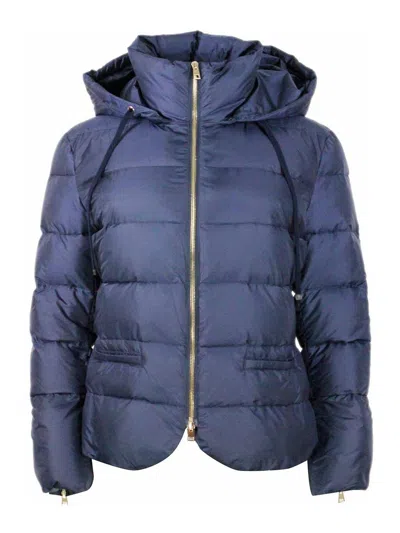 Lorena Antoniazzi Down Jacket In Blue