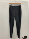 Lorena Antoniazzi Charcoal Tepered Wool Pant In Pink
