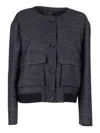Lorena Antoniazzi Coat In Gray