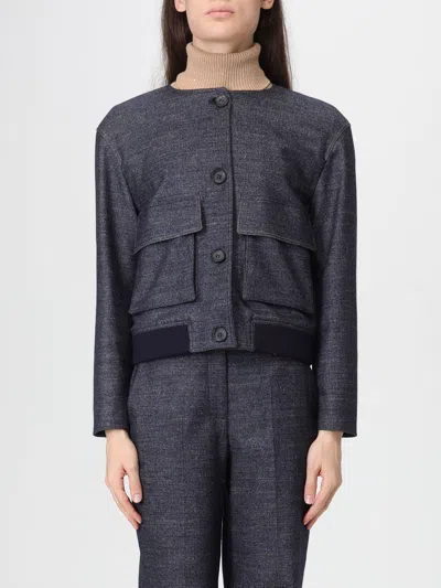 LORENA ANTONIAZZI JACKET LORENA ANTONIAZZI WOMAN COLOR BLUE,H52865009
