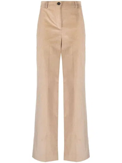 Lorena Antoniazzi Corduroy High-waist Wide-leg Trousers