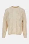 Lorena Antoniazzi Crew Neck Sweater In Neutral