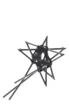 Lorena Antoniazzi Decorative Brooch In Grey