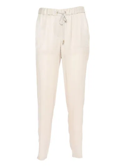 LORENA ANTONIAZZI DRAWSTRING TROUSERS