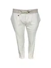 Lorena Antoniazzi Drawstring Trousers In White