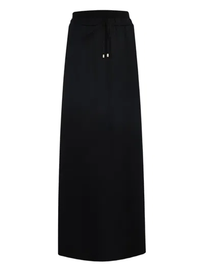 Lorena Antoniazzi Elastic-waistband Skirt In Black