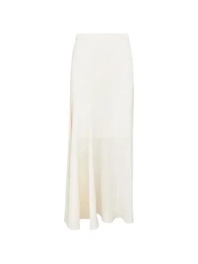 Lorena Antoniazzi Elasticated-waistband Maxi Skirt In White