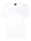 Lorena Antoniazzi Embroidered Cotton T-shirt In White