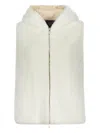 Lorena Antoniazzi Faux Fur Waistcoat In White