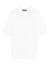 Lorena Antoniazzi Fine-knit T-shirt In White