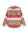 Lorena Antoniazzi Hemd Mit Geometrischem Print In Pink