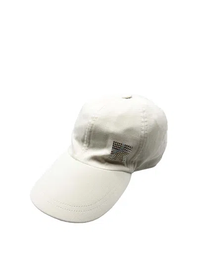 Lorena Antoniazzi Hat In White