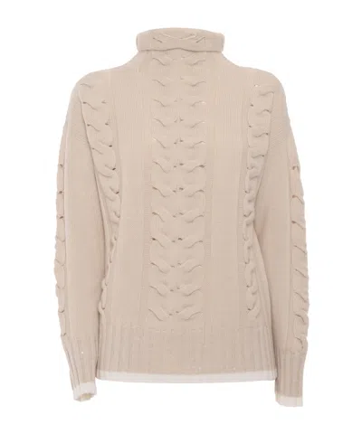LORENA ANTONIAZZI HIGH-NECK SWEATER