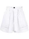 Lorena Antoniazzi High Waist Shorts In White