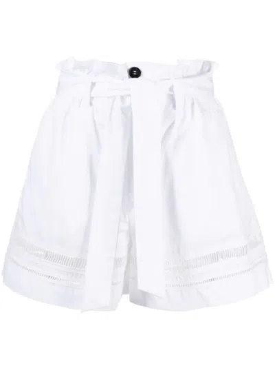 Lorena Antoniazzi High Waist Shorts In White