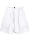 Lorena Antoniazzi High Waist Shorts In White