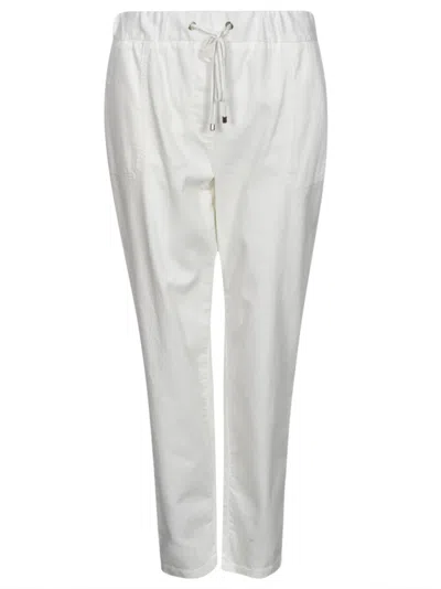 Lorena Antoniazzi Ink Jogging Trousers In White