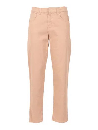 Lorena Antoniazzi Classic-pocket Jeans In Pink