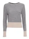 Lorena Antoniazzi Girocoll In Gray
