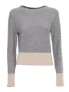Lorena Antoniazzi Girocoll In Grey
