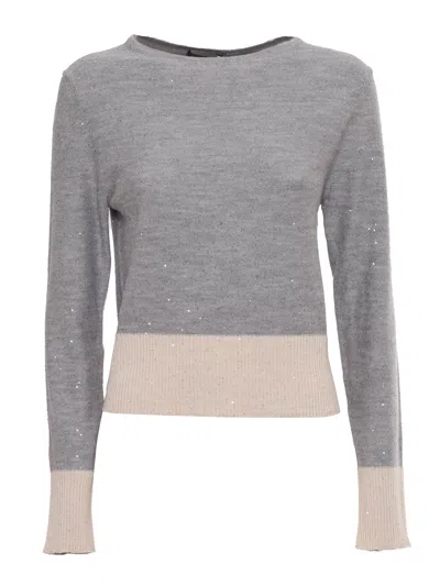 LORENA ANTONIAZZI KNIT BOATNECK