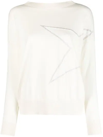 Lorena Antoniazzi Knit Boatneck Sweater In Neutral