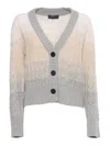 Lorena Antoniazzi Cardigan In White