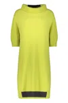 Lorena Antoniazzi Knitted Midi Dress In Green