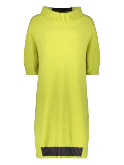 Lorena Antoniazzi Knitted Midi Dress In Green