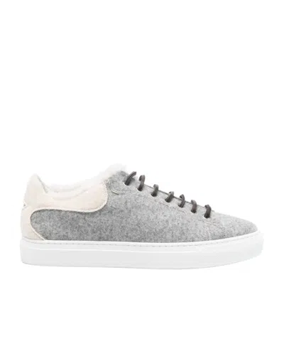 Lorena Antoniazzi Lace-up Low-cut Casual Shoes In White