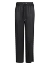 Lorena Antoniazzi Laced Trousers In Blue